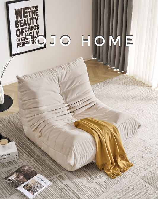 Fotoliu Modern din Latex Expandabil-Confort si Eleganta, Crem