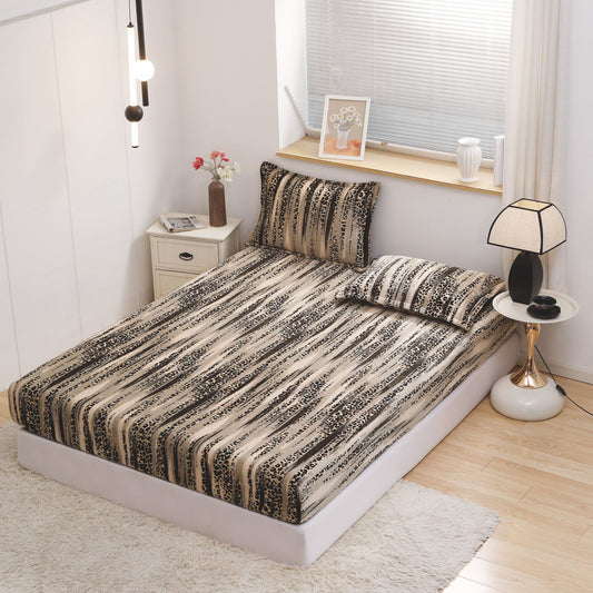 Husa Cocolino cu Elastic+2 Fete de Perna, Animal Print-D8603