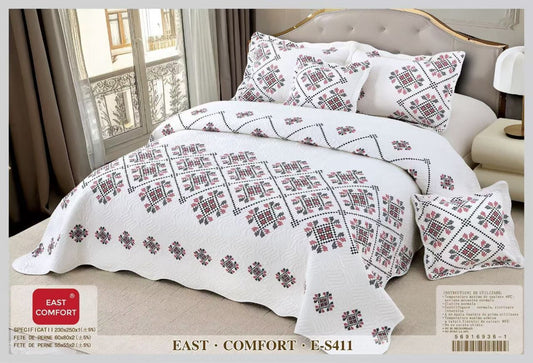 Cuvertura 5 piese din Bumbac Finetat, Traditional-D8677