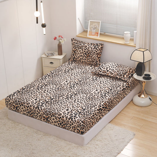 Husa Cocolino cu Elastic+2 Fete de Perna, Animal Print-D8608