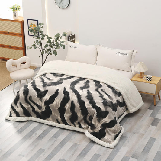 Patura Cocolino cu Blanita, 200x230cm, Animal Print-D8887