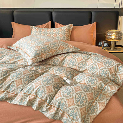Lenjerie Premium Luxury din Finet, 6 Piese, cu Elastic, Royal-C7508