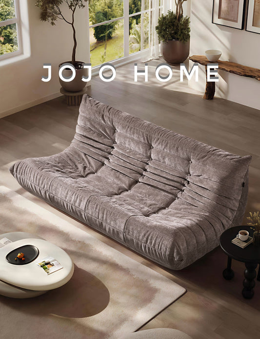 Canapea Premium Serena cu Sustinere Ergonomica HD Foam, Catifea, Cappuccino-C9015