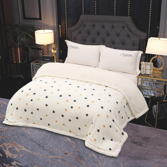 Patura Cocolino cu Blanita, 200x230cm, Stelute-D8886