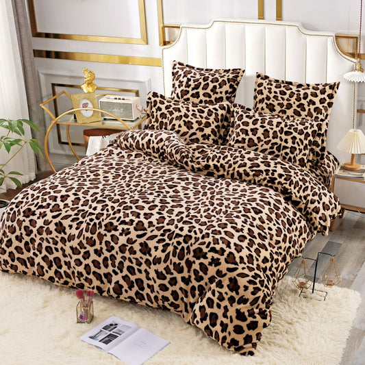 Lenjerie Cocolino 6 Piese, Leopard-C3148