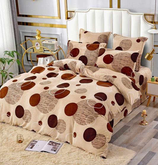 Lenjerie Cocolino 6 Piese, Bej/Cercuri-C4429