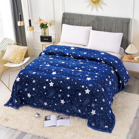 Patura Cocolino Subtire, Bleumarin cu Stele-C3339
