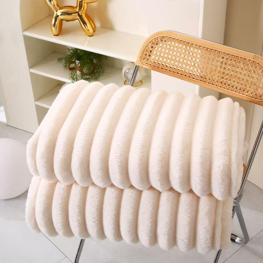 Patura Cocolino Premium, 200x230cm, Model Dungat, Crem-S8428